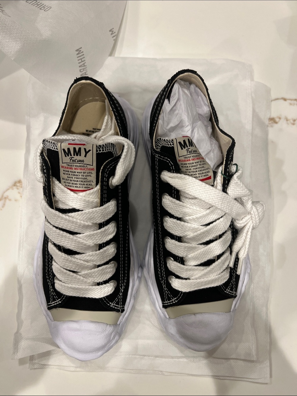 Maison Mihara Yasuhiro Black 42/Size 9